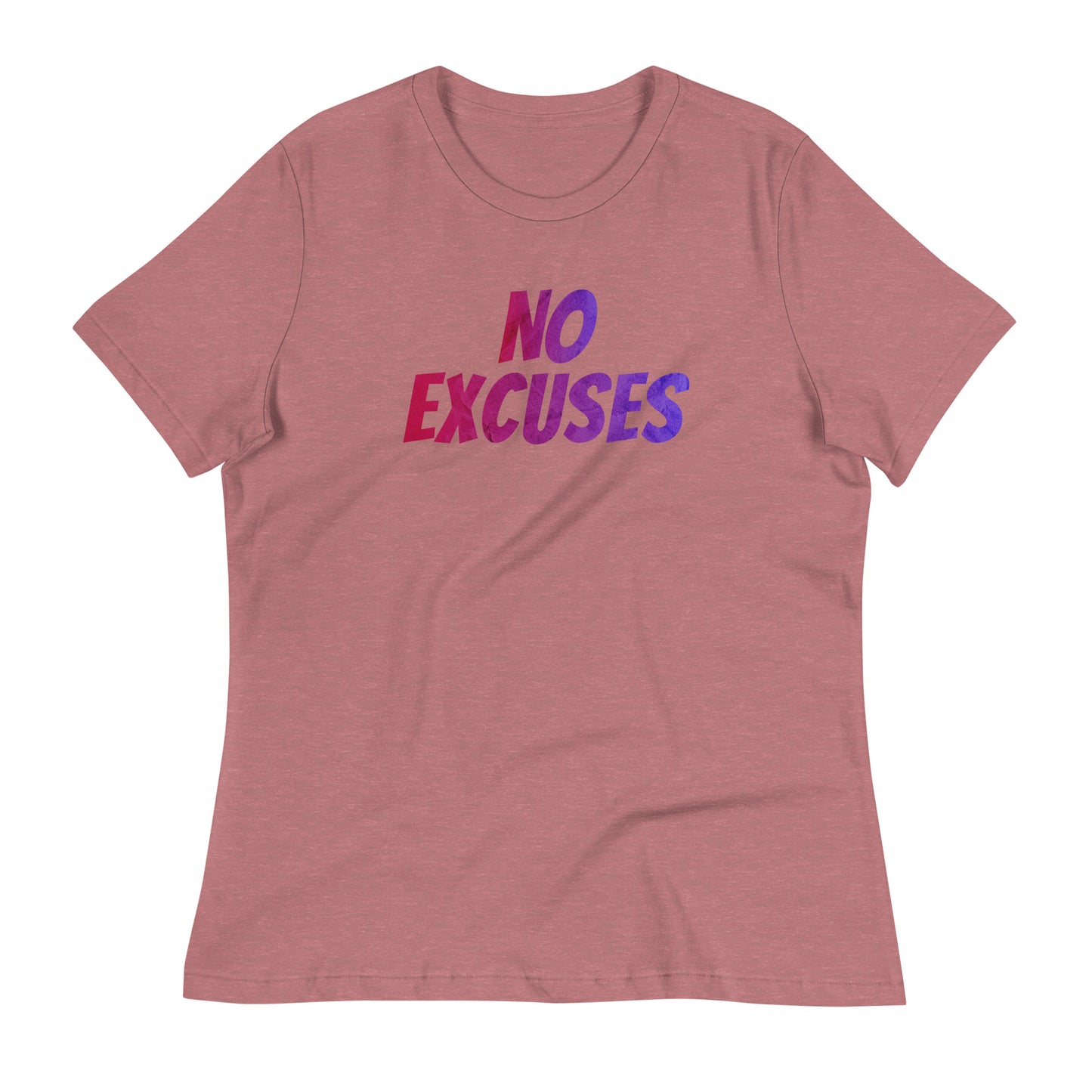 Sports Fashion T-Shirt - No Excuses