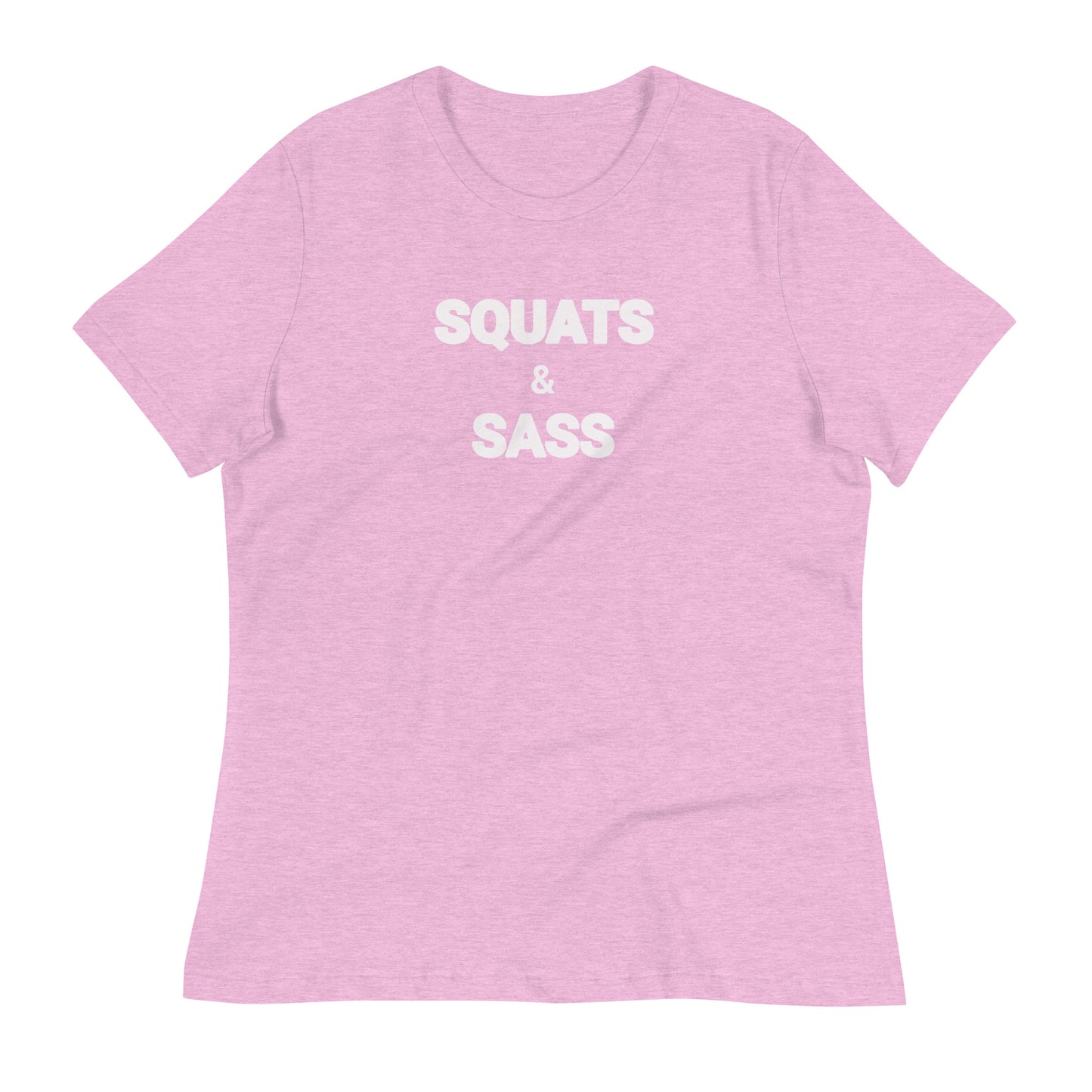 Sports Fashion T-Shirt - Squats & Sass