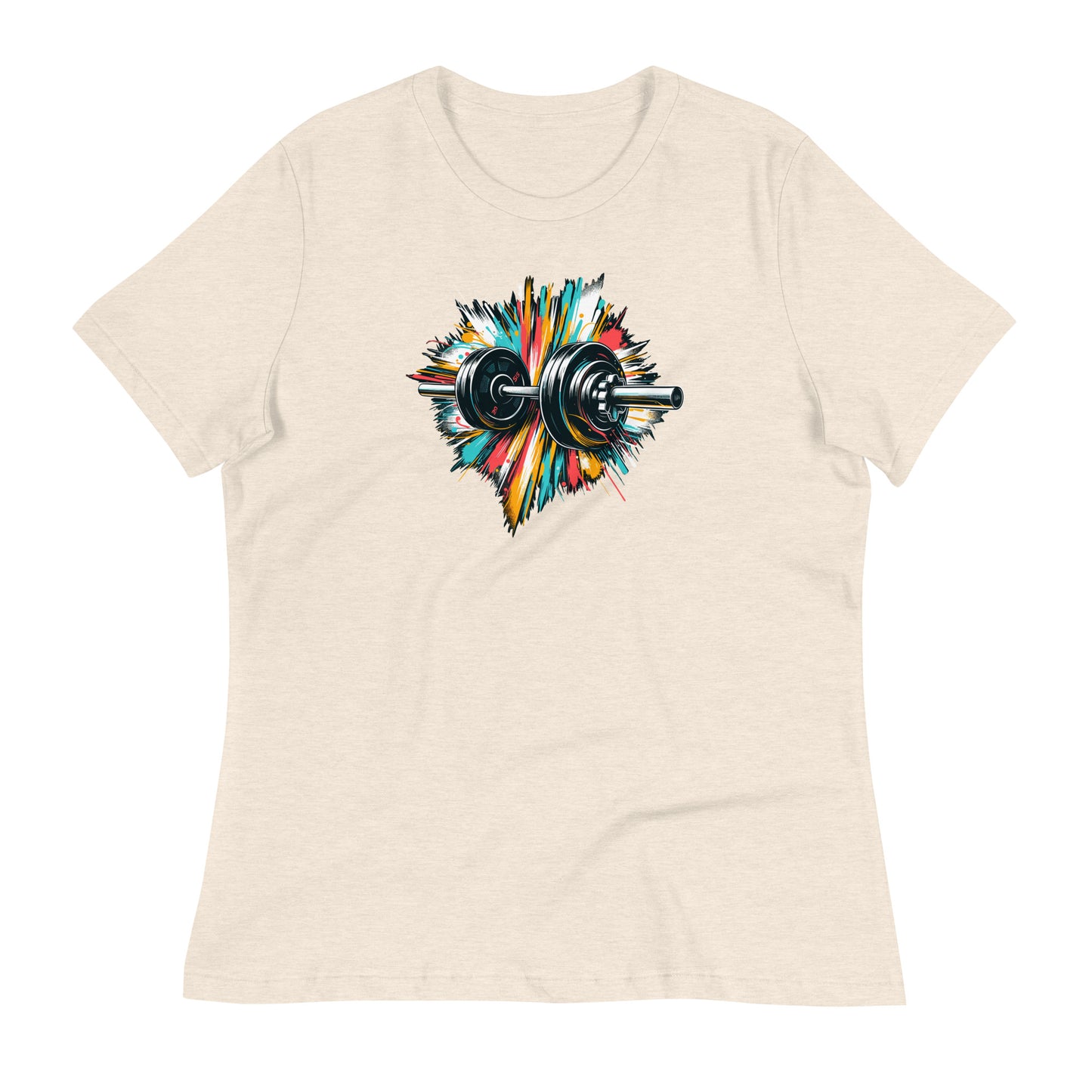 Sports Fashion T-Shirt - Barbell