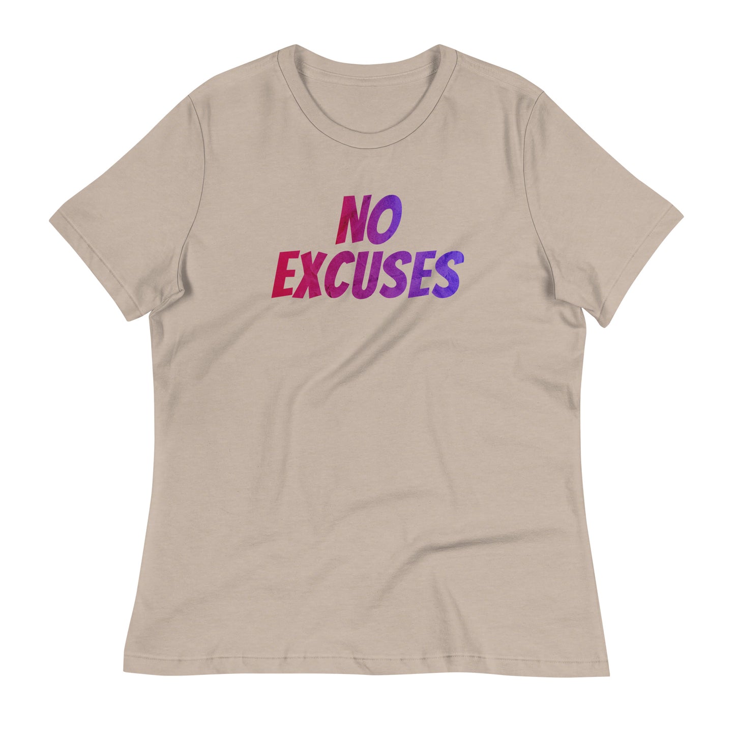 Sports Fashion T-Shirt - No Excuses