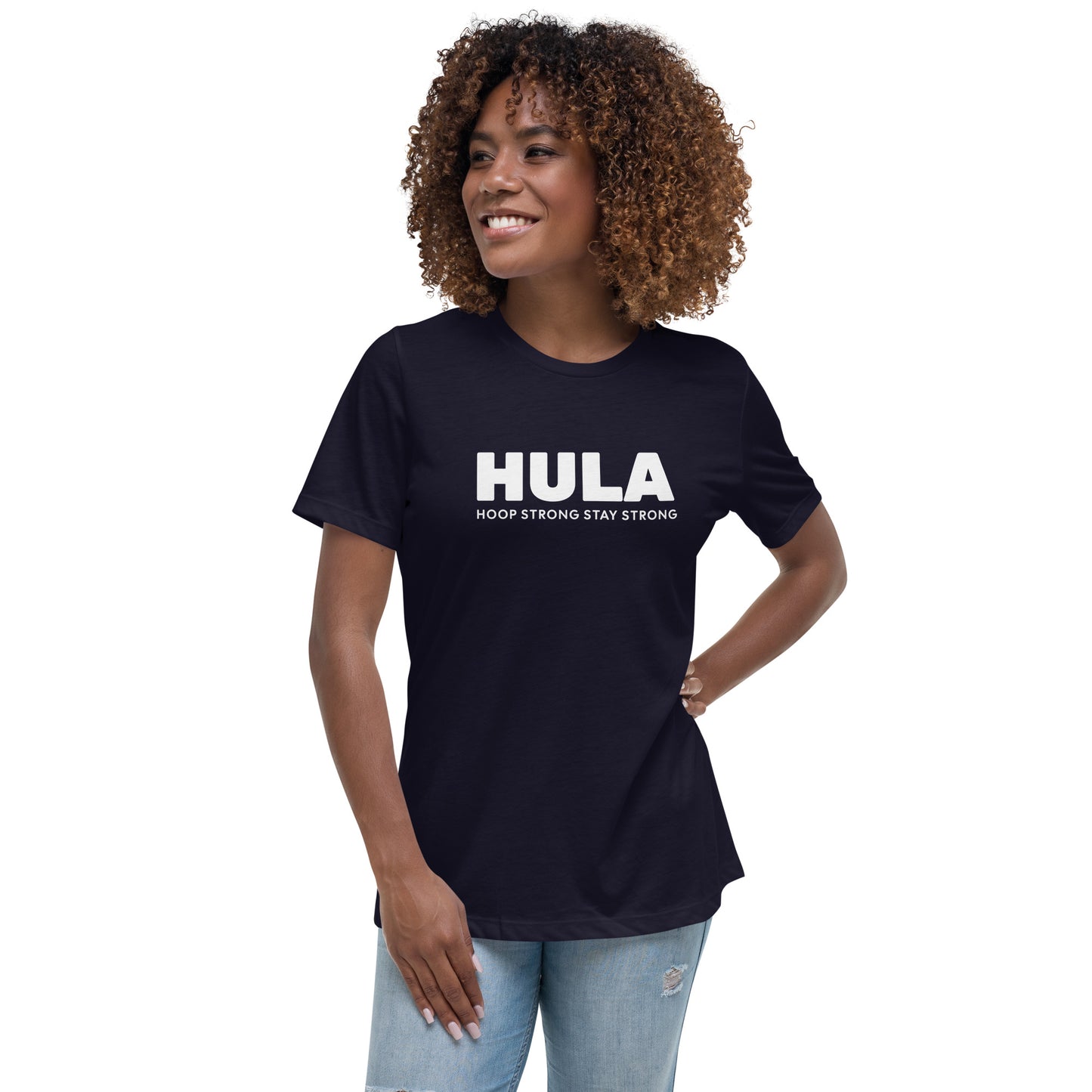 Sports Fashion T-Shirt - HULA Hoop Strong, Stay Strong