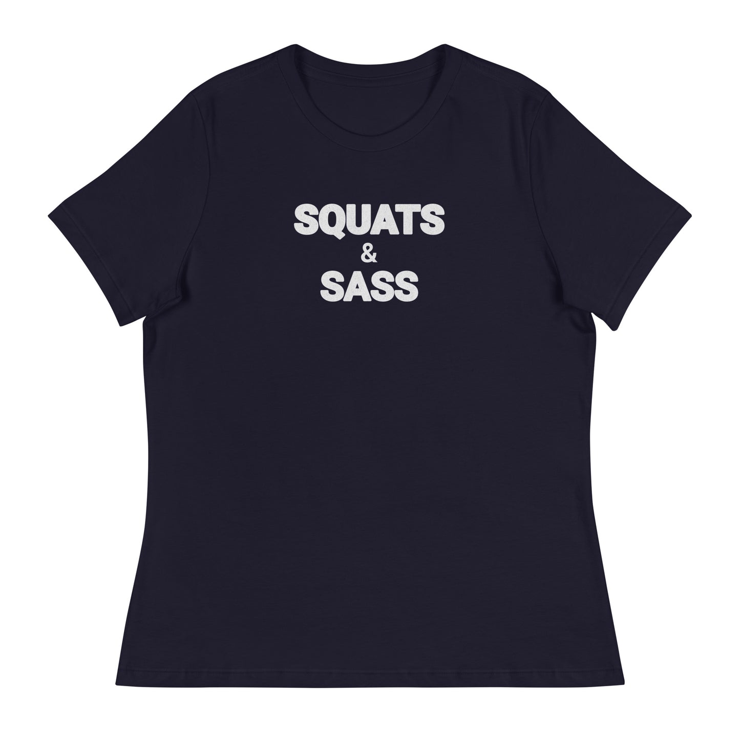 Sports Fashion T-Shirt - Squats & Sass