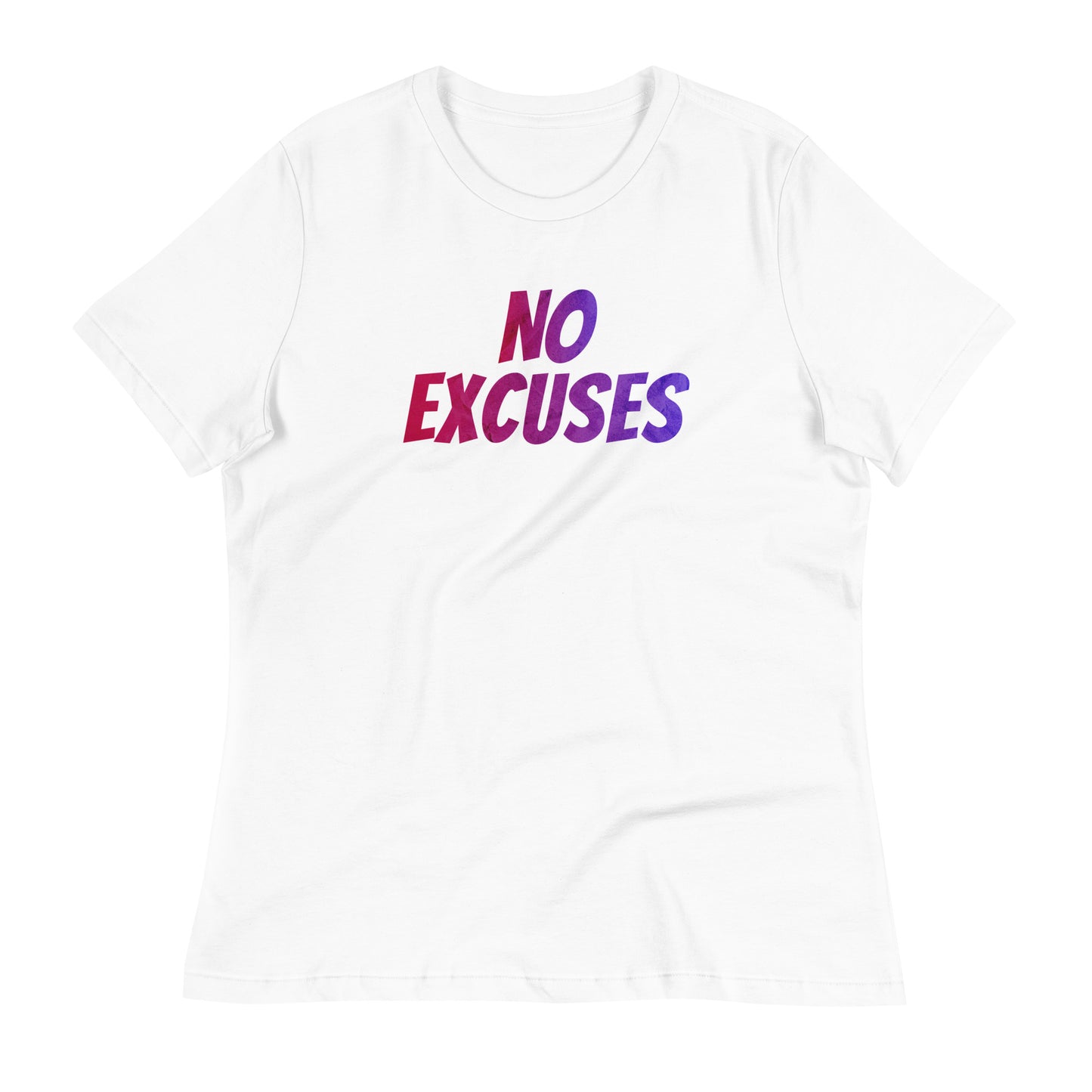 Sports Fashion T-Shirt - No Excuses